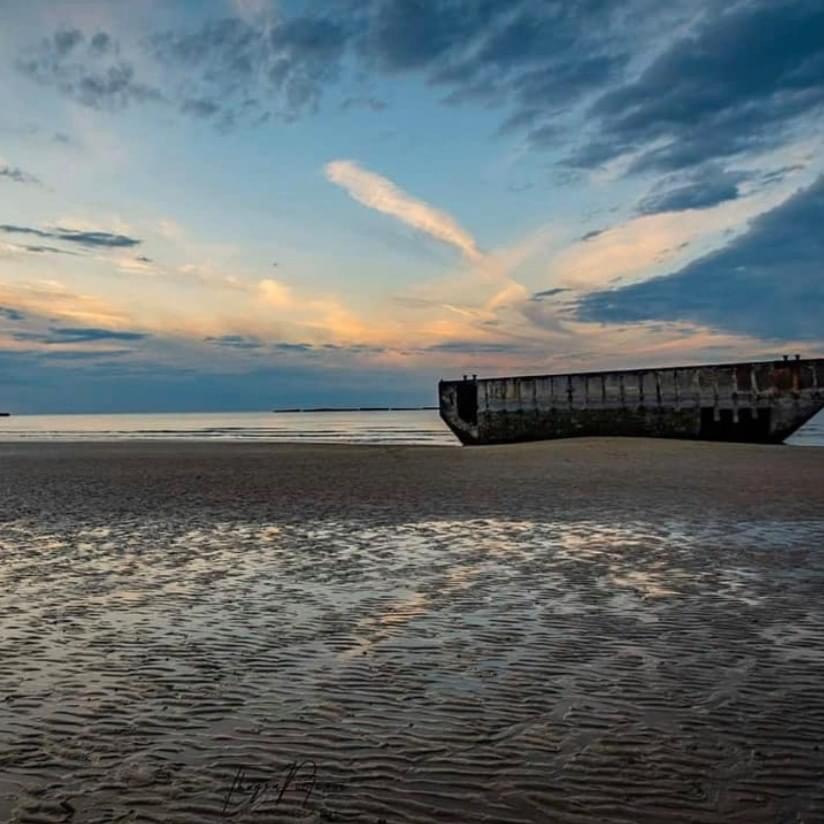 Nid De Pie Grand Duplex Lumineux Cadre Verdoyant Calme A 5 Mn De La Mer Pres Port En Bessin, Bayeux, Omaha Beach, Commes Exterior photo